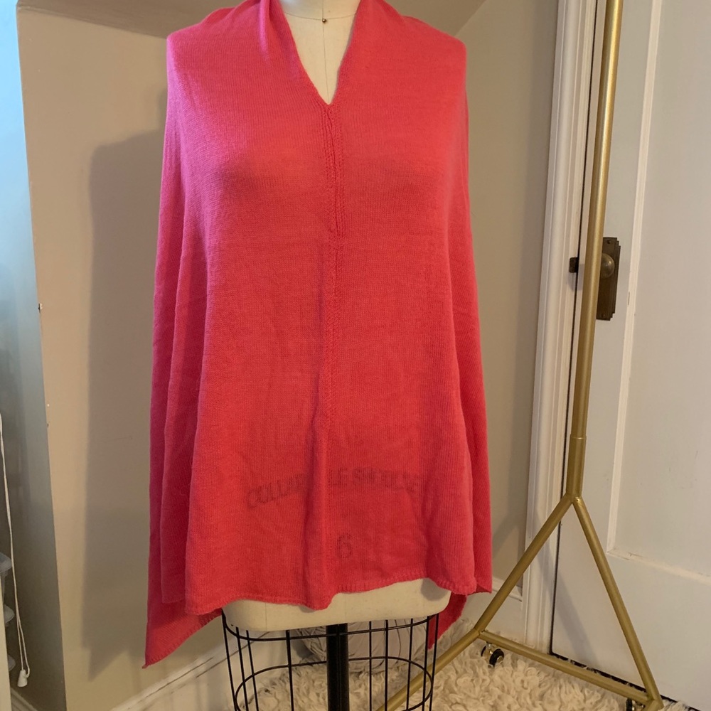 Lexi York Lightweight Pink Poncho